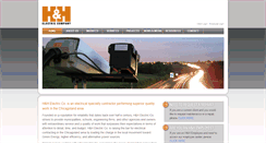 Desktop Screenshot of hh-electric.com